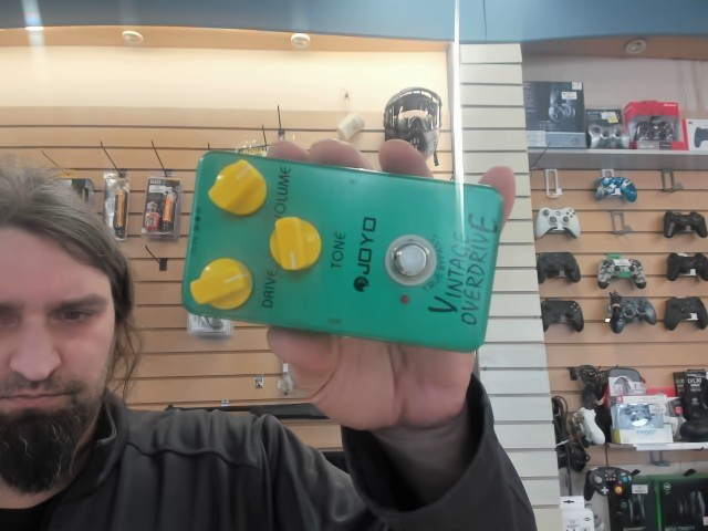 Vintage overdrive pedal