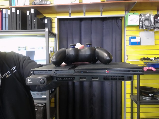 Console +manette sans fil et fils