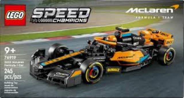 Lego 2023 mclaren formula 1 car