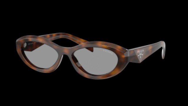 Lunettes prada femme orange/noir