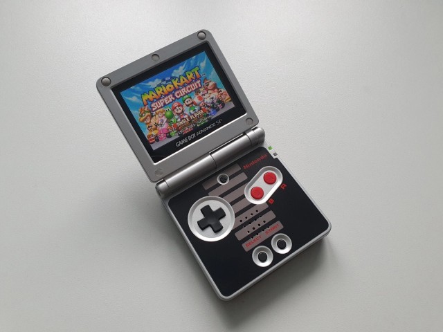 Gameboy advance sp with charger