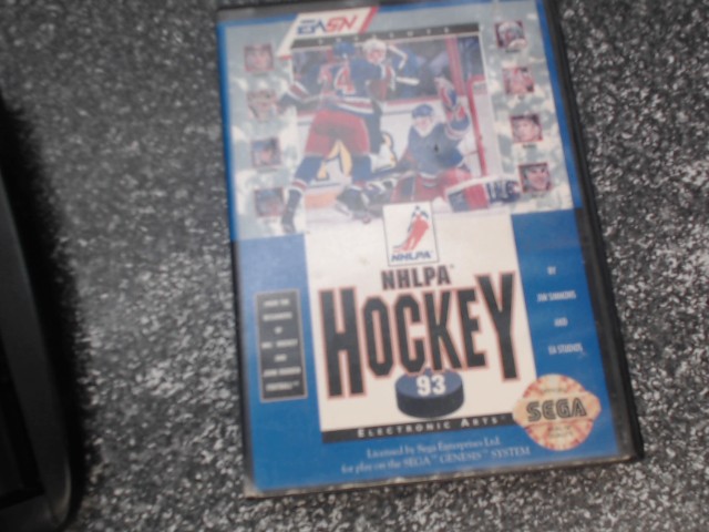 Nhlpa hockey 93 sega genesis