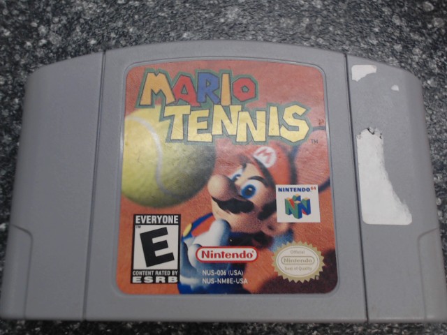 Mario tennis n64