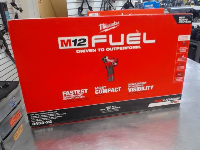 Kit drill impact 1/4''+2 batt 2.0ah+chrg