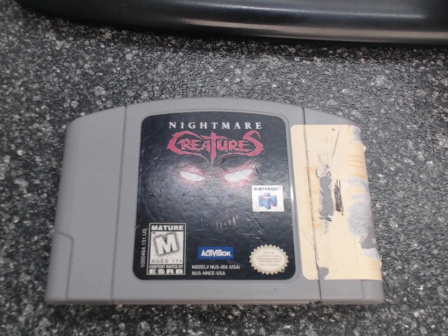 Nightmare creatures n64