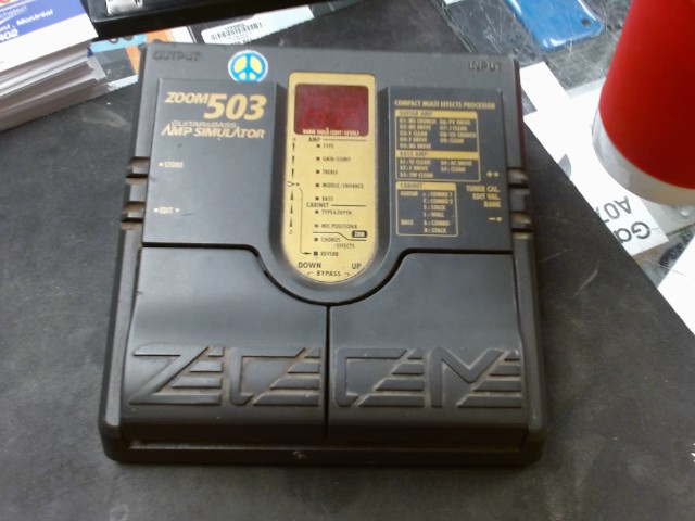 Pedal de guitare seul sans cable