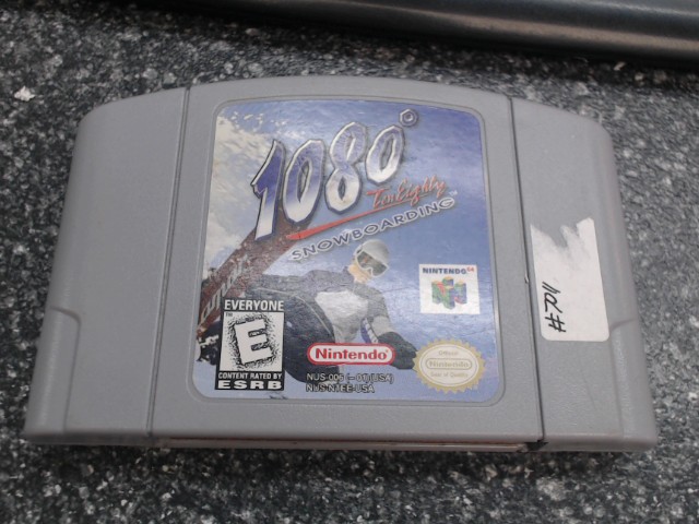 1080 ten eigthy snowboarding n64