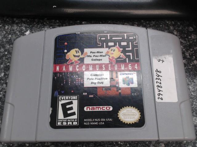 Namcomuseum 64 pac-man ms,pan-man