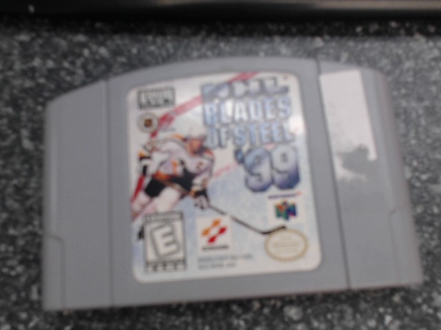 Nhl blades of steels'99 n64