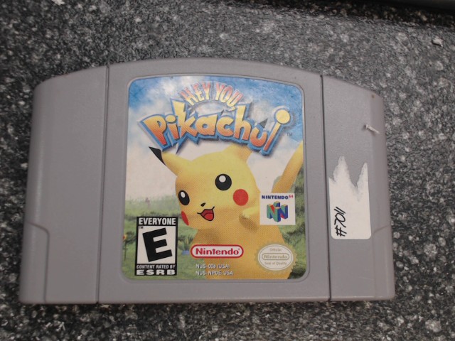 Hey you pikachui n64