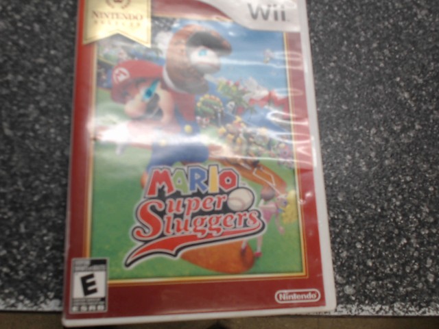Mario super sluggers wii