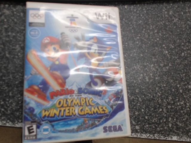 Mario&sonic at the olympic winter game