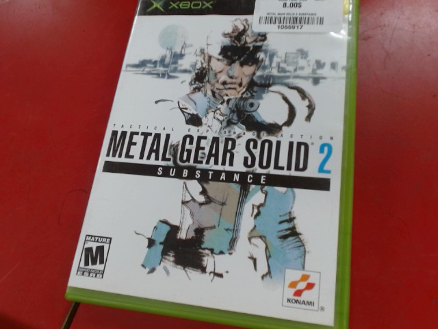 Metal gear solid 2 substance