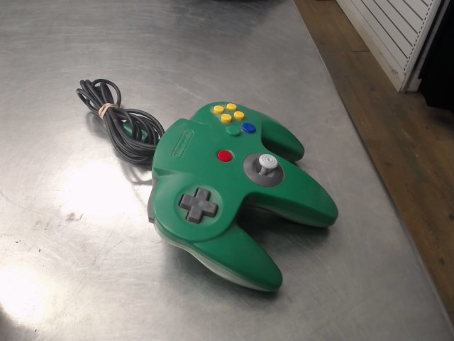 Manette nintendo verte