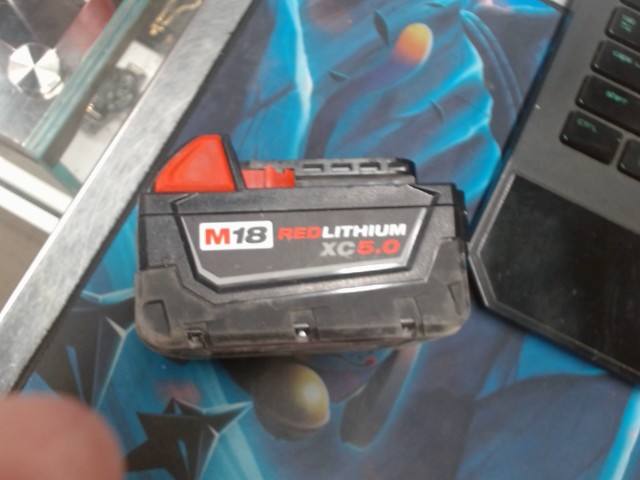 Milwaukee 5.0ah battery