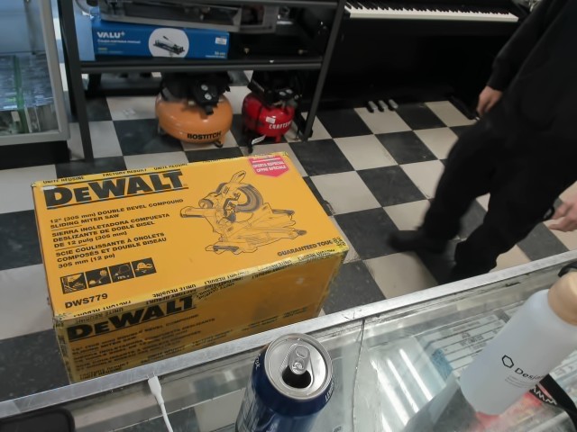 Scie traversiere ds boite