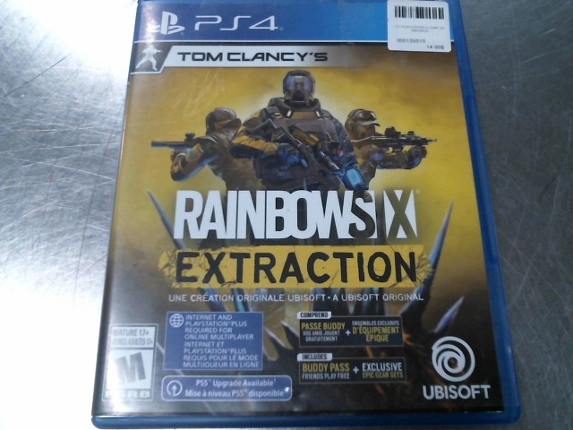 Rainbow six siege extraction