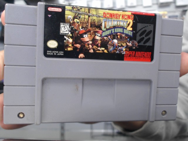 Donkey kong country 2 diddy's kong quest