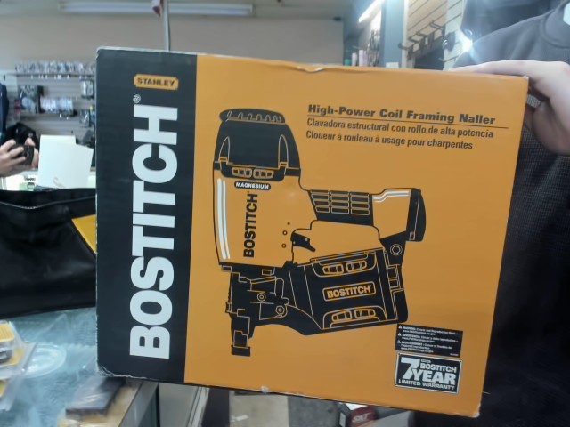 High power coil nailer