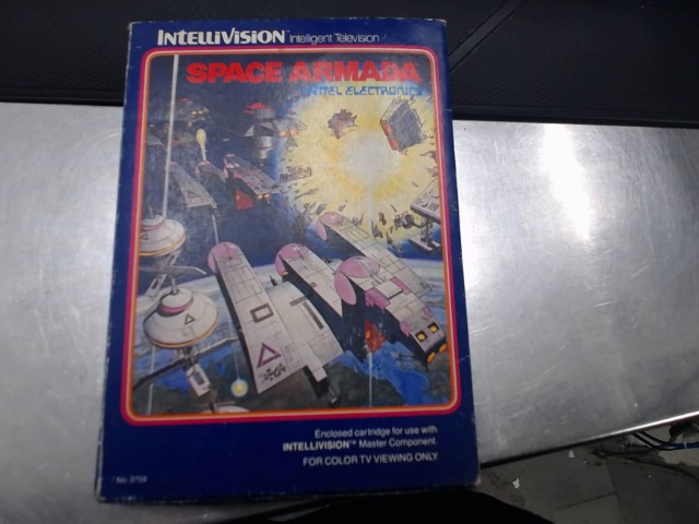 Space armada intellivision cib