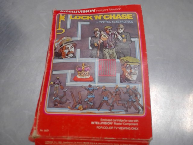 Lock'n' chase inrellivision cib