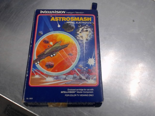 Astrosmash intellivision cib