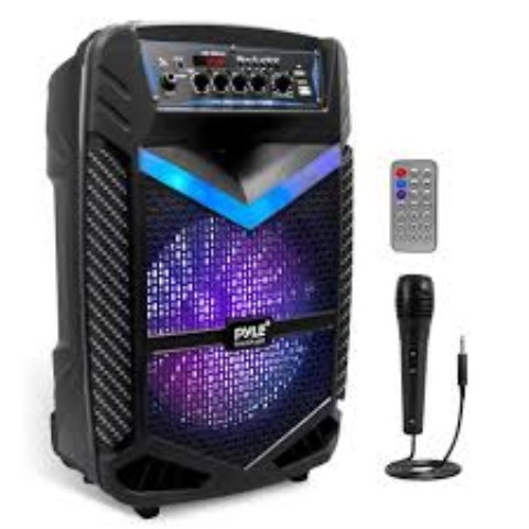 Speaker avec micro pour karaoke