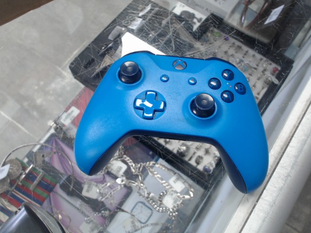 Manette de xbox one bleu