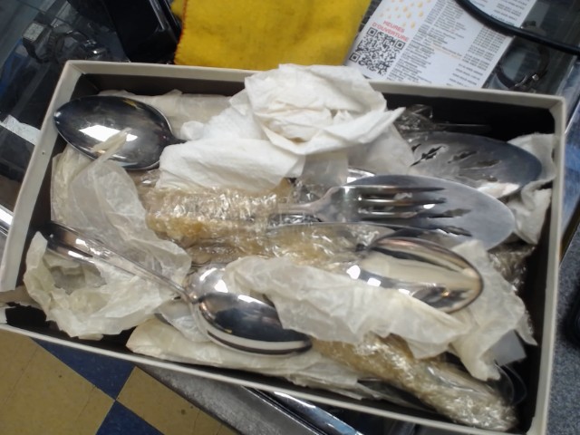 Plein dargenterie random plaquer