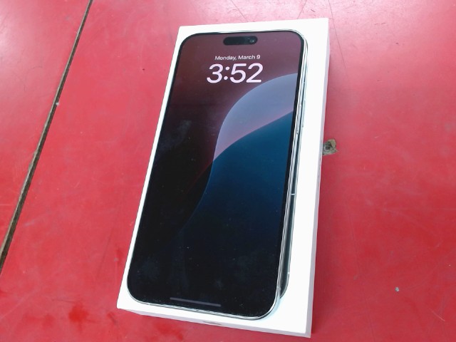 Iphone 15 pro max 256gb+fil usb+boite