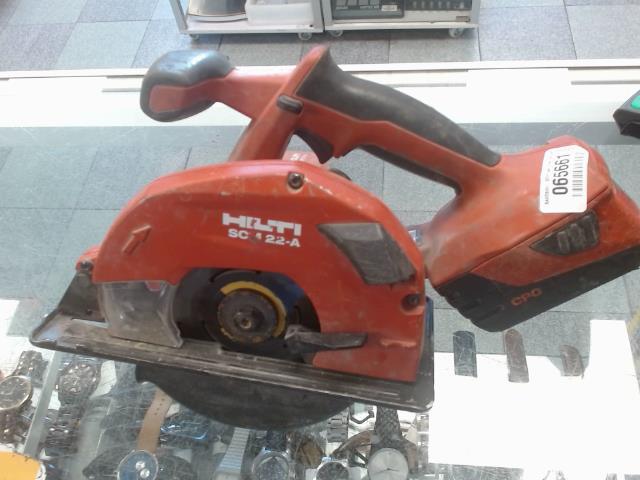 Scie circulaire a batteie 6 1/4