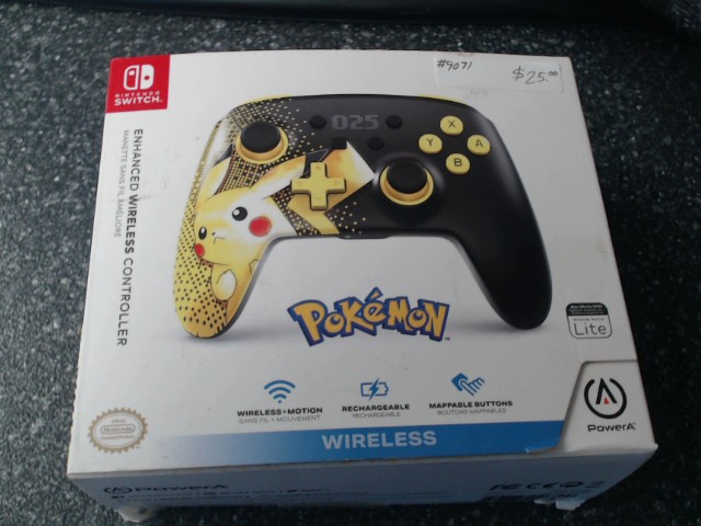 Manette switch sans fil