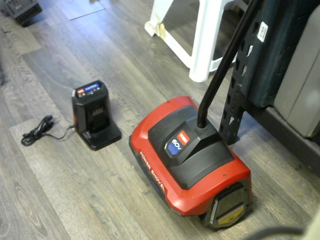 Soufleuse a neige+chargeur a batterie