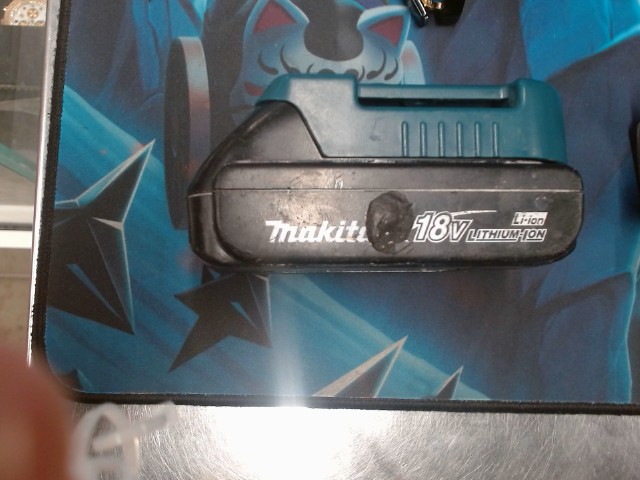 Battery 18v makita used