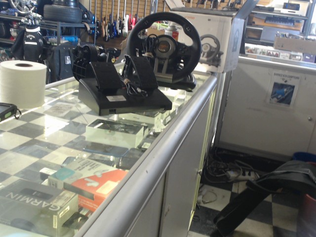 Pedale et volant pour pc