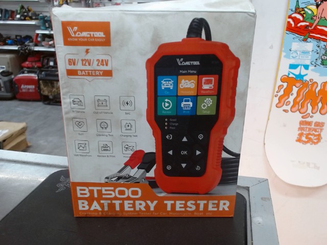 Test battery digital