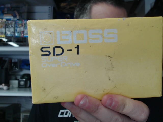 Pedale de musique super over drive