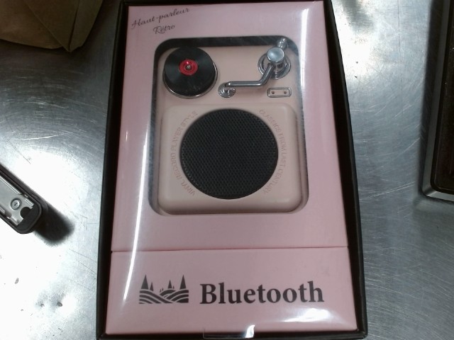 Speaker bluetooth rose style retro
