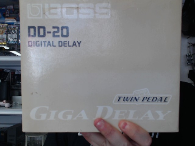 Pedale de musique digital delay