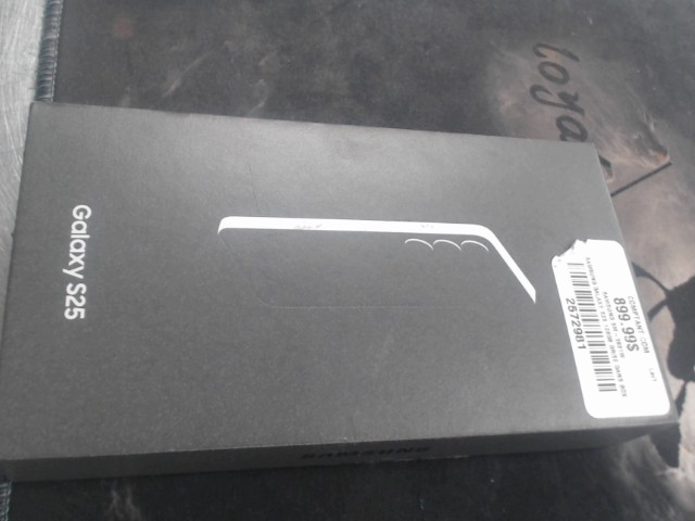 Samsung s25 bleu dans sa boite