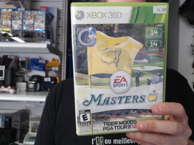 Masters tiger woods pga tour 12
