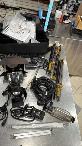 Kit de lumiere de studio avec extra acc