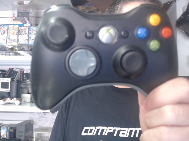 Manette de xbox 360 noire