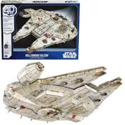 Star wats millenium falcon 4d build