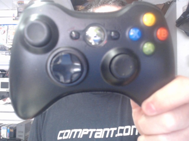 Manette de xbox 360 noire