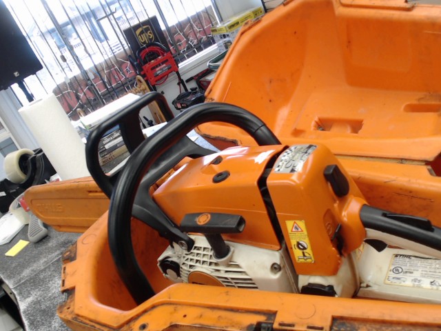 Chainsaw stihl ms260 + case