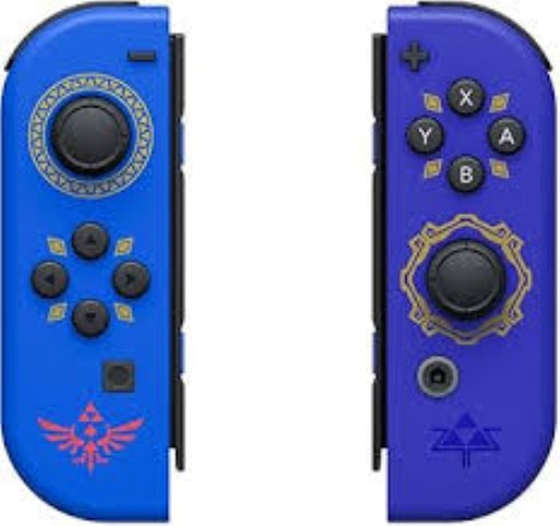 Joycons switch zelda edition