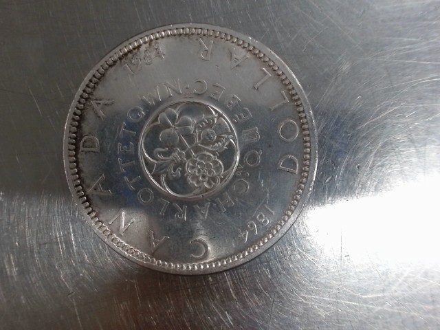 Piece canada dollar charlotetown 23g