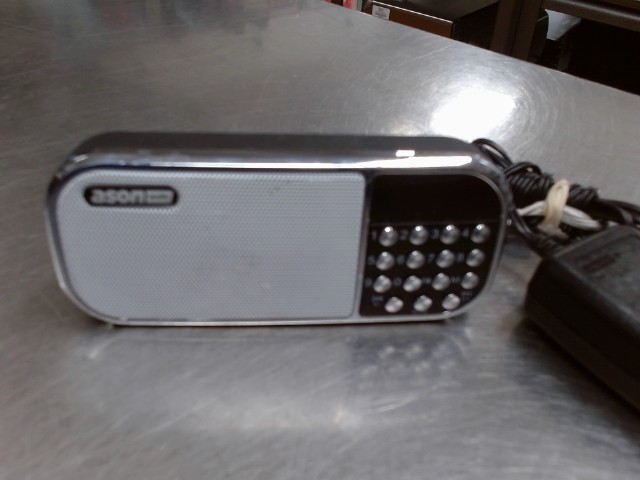 Mini radio portable ason av charge