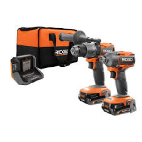 Deuc drill ridgid avec chargeur